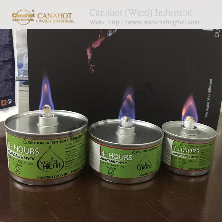 2 Hrs Liquid Wick Chafing Fuel Quick Cap